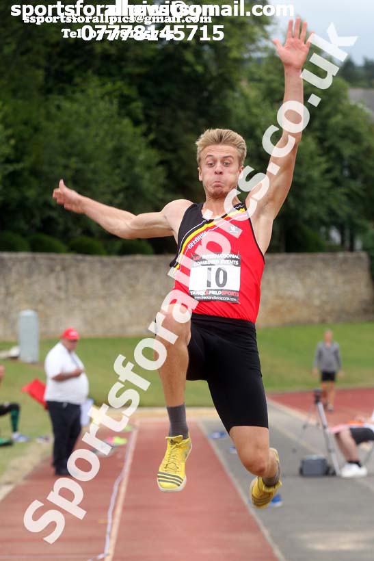 Mens decathlon, EAP International Combined Events, Hexham, Northumberland. Photo: David T. Hewitson/Sports for All Pics